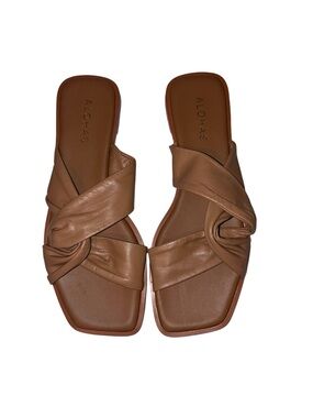 ALOHAS Nomad Sandals in Camel Size 39 US 8-8.5 NEW